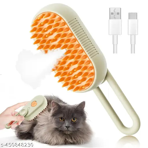 3 in 1 Pet Hair Removal Steam Comb, Perfect for Both Cats & Dogs πΆπ±